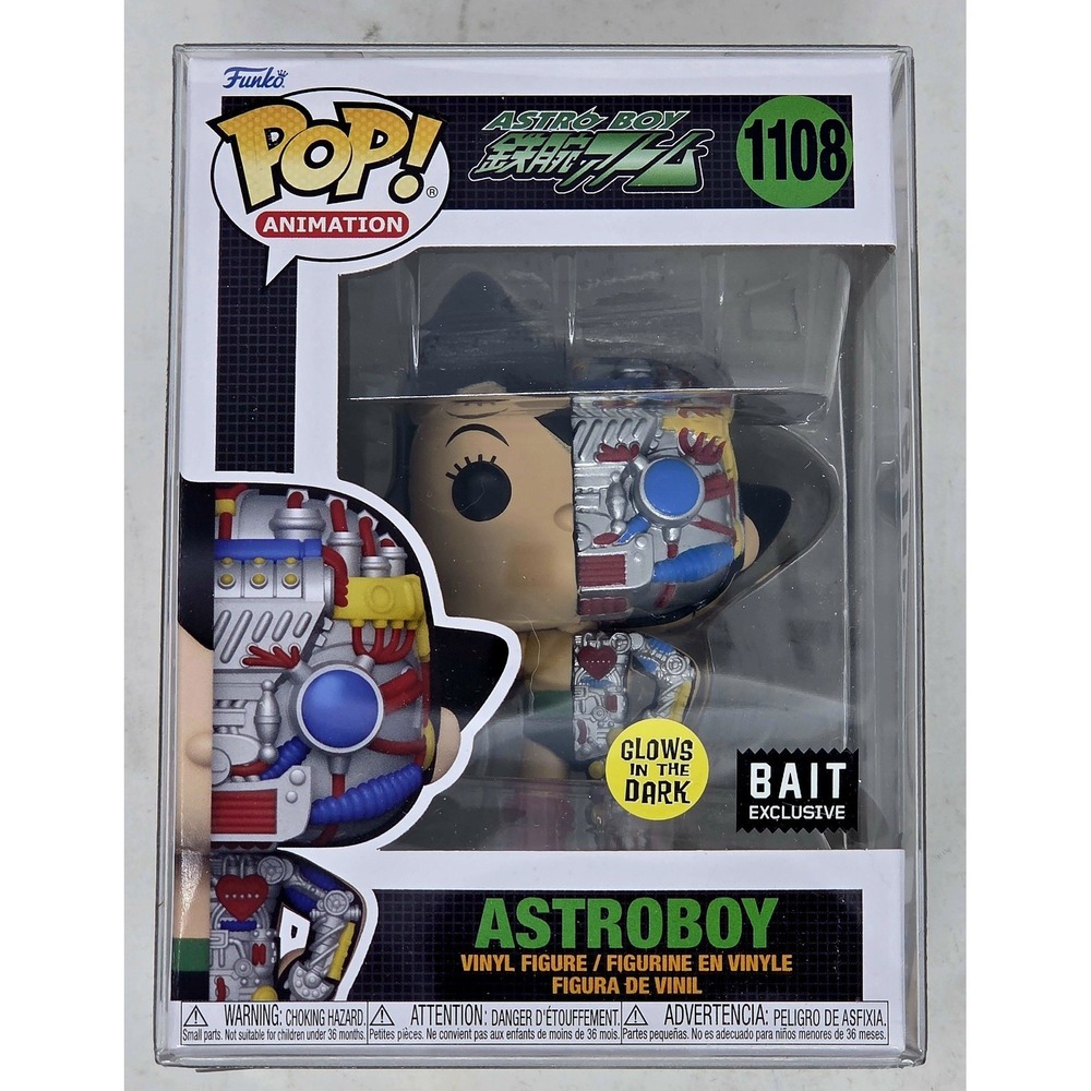 Funko Pop Animation: ASTRO BOY (Glow In The Dark) #1108 Bait Exclusive